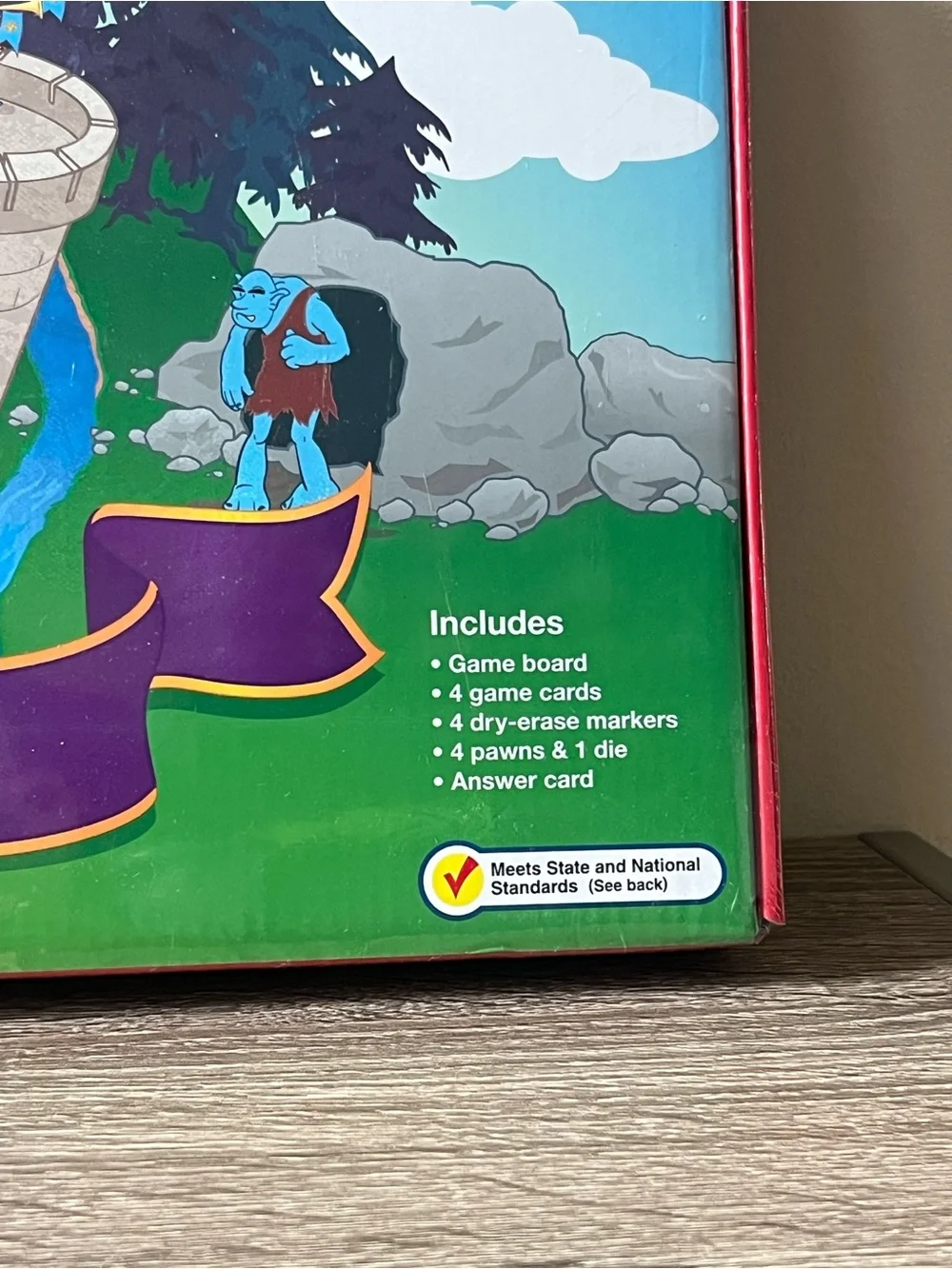 NEW The Keeper of the Castle A Long Vowels Game 2-4 Players Ages 6+ Lakeshore